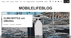 Desktop Screenshot of mobilelifeblog.de